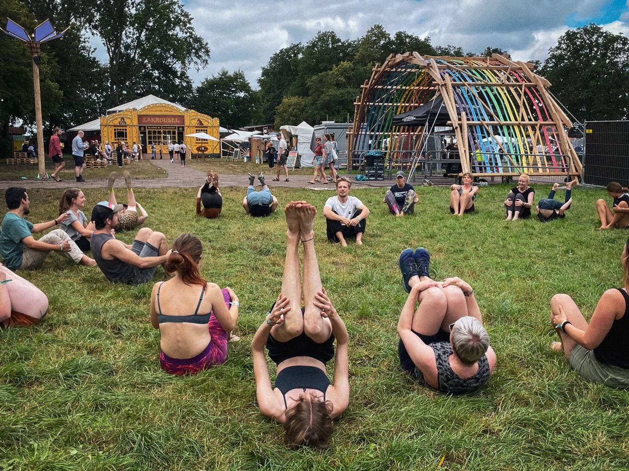 Floorwork im Movement Workshop